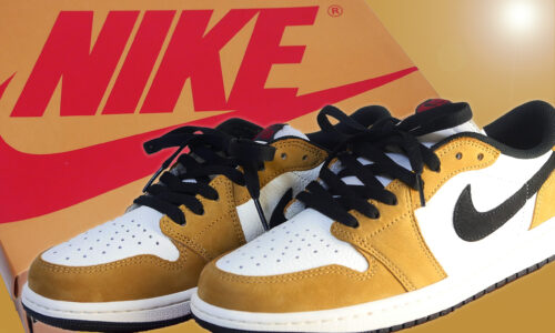 Nike Air Jordan 1 Low OG "Rookie of the Year / Sail and Golden Harvest"