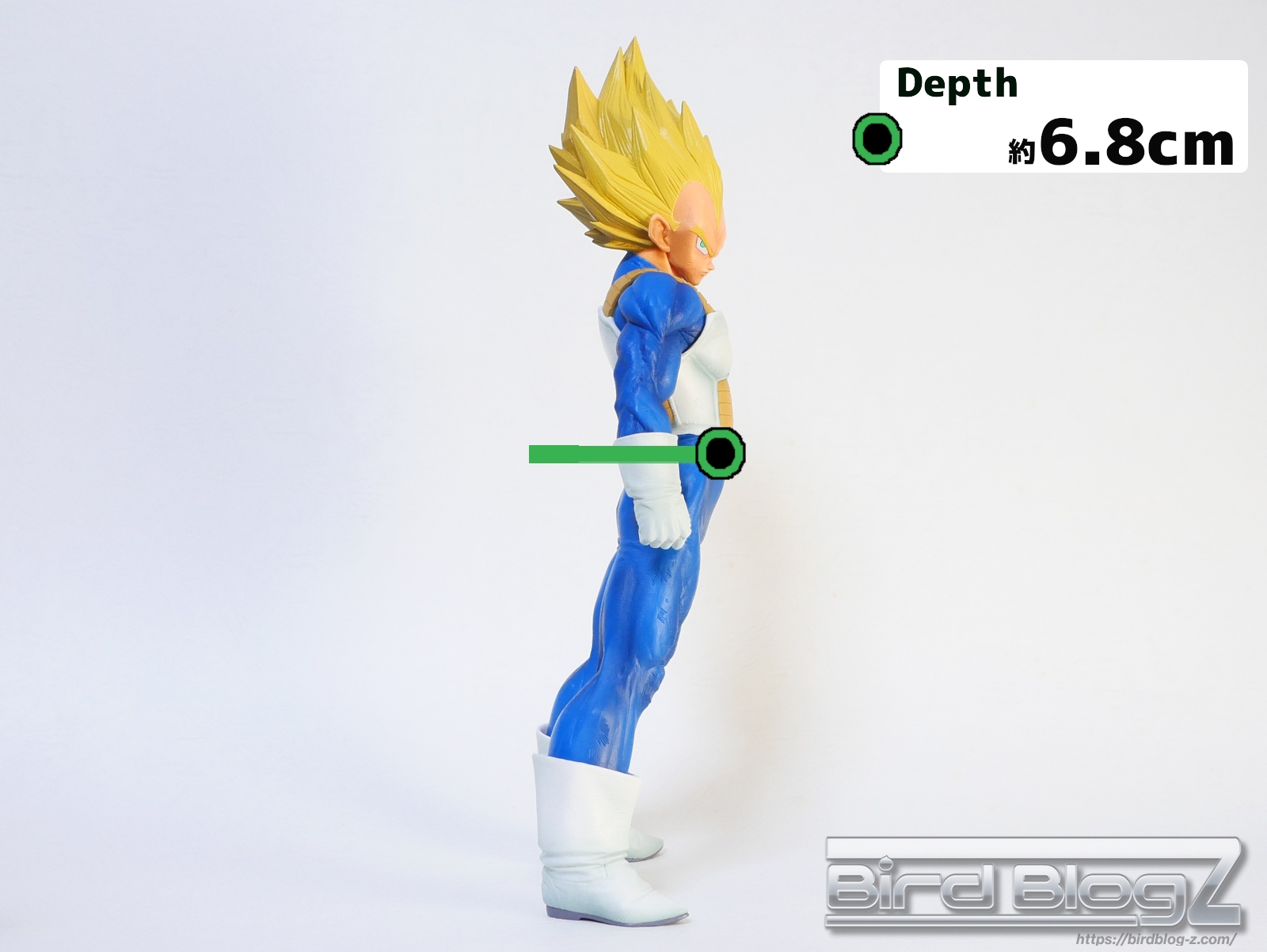 ドラゴンボール超 SUPER MASTER STARS PIECE THE VEGETA GENKIDAMATURI SPECIAL ver. サイズ