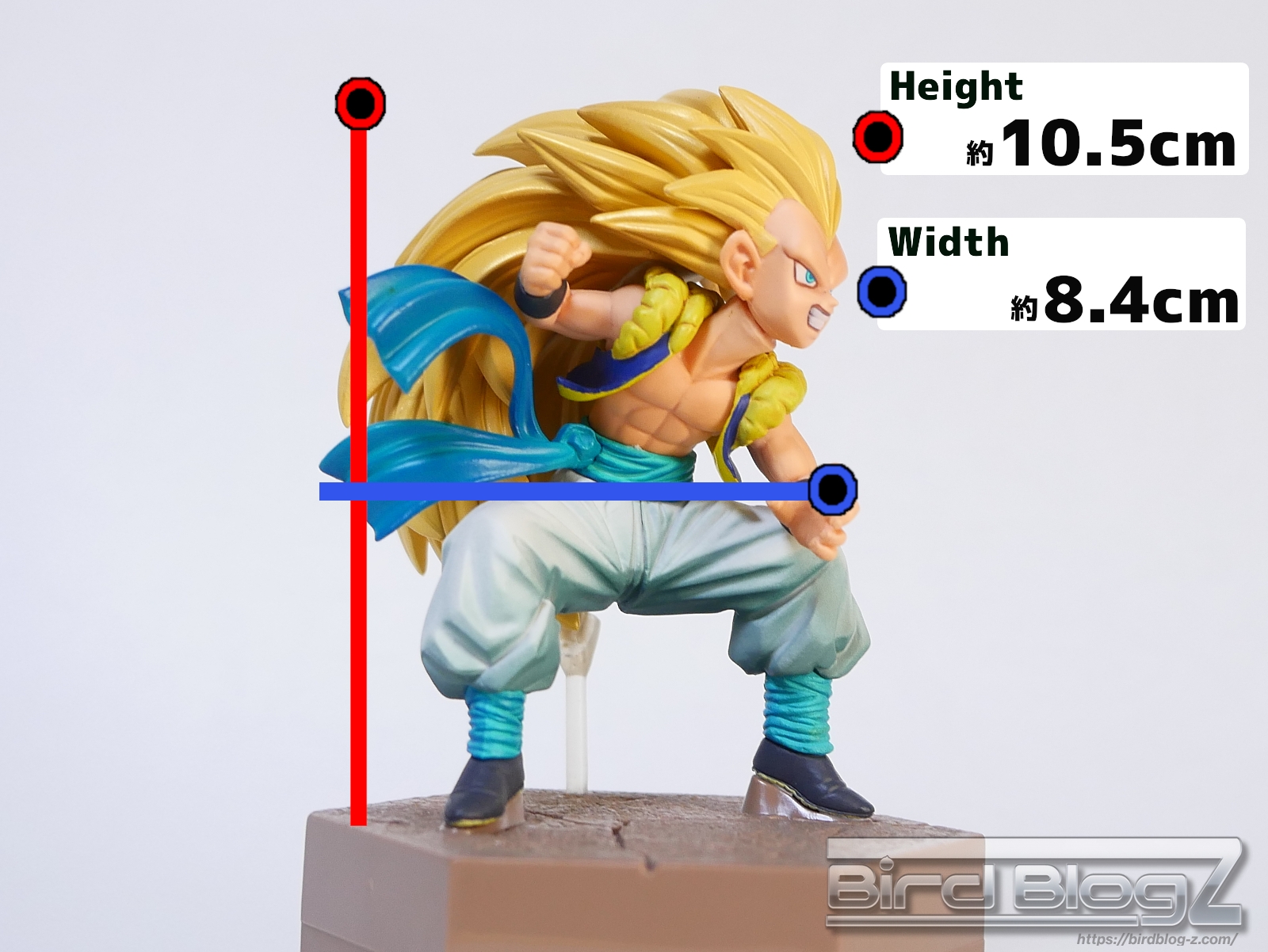 ドラゴンボール改 DXF Fighting Combination vol.3 サイズ
