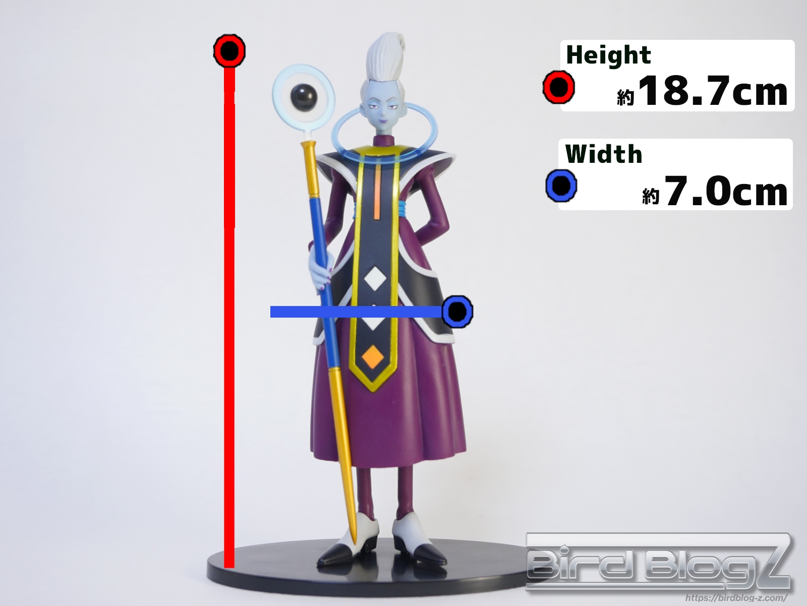 ドラゴンボールZ 劇場版DXFフィギュア vol.2 ウイス サイズ