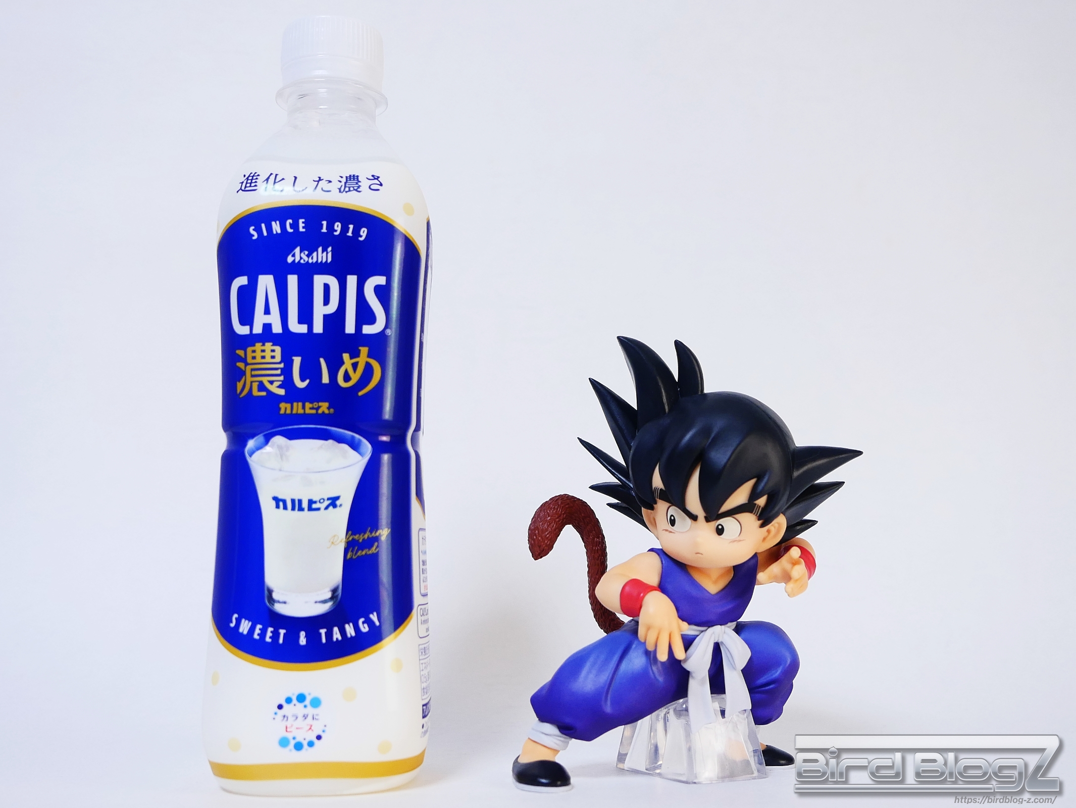 一番くじ ドラゴンボール THE CHRONICLE OF GOKU A賞 MASTERLISE 孫悟空 ペットボトルサイズ比較
